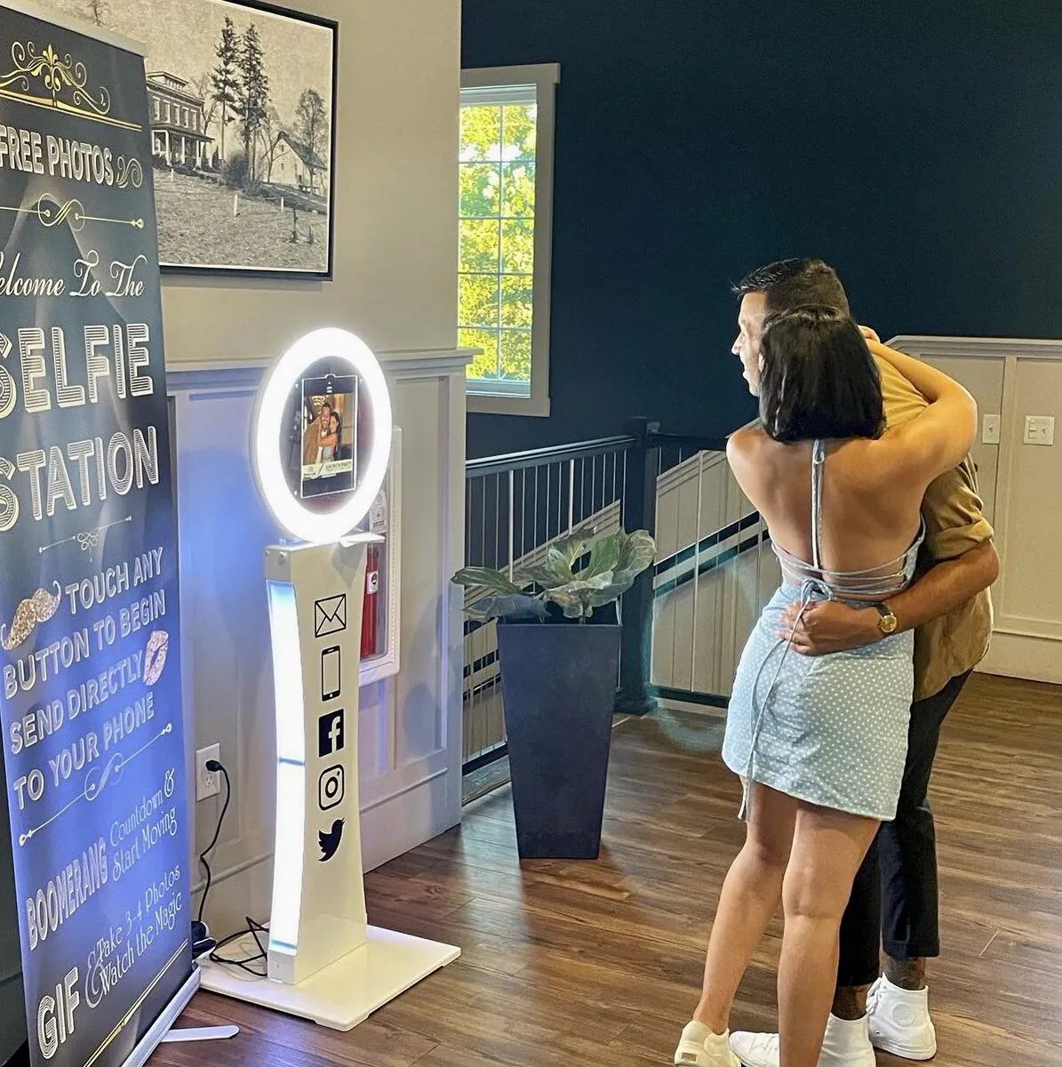 Digital photo booth experience