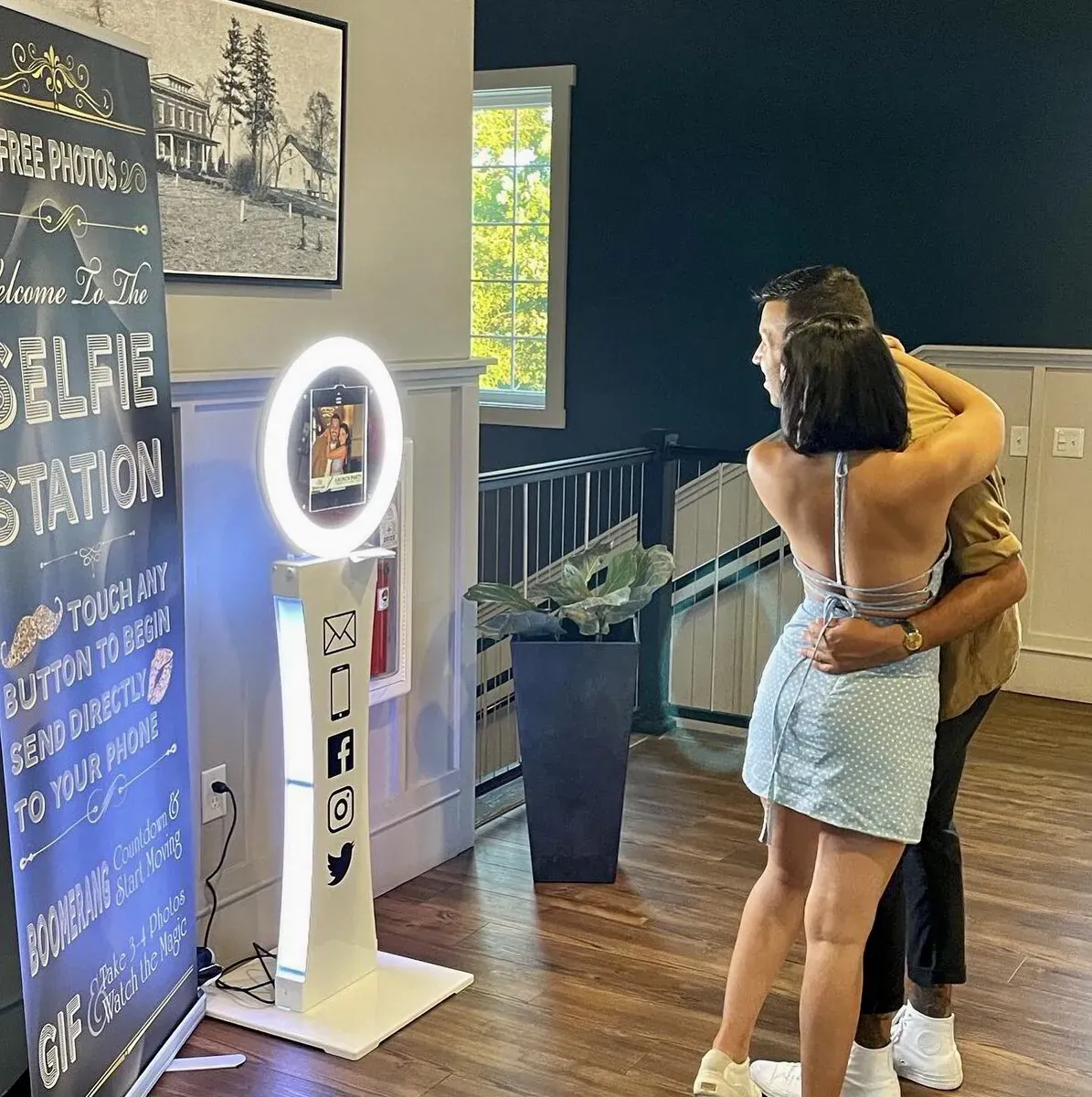 Digital photo booth experience