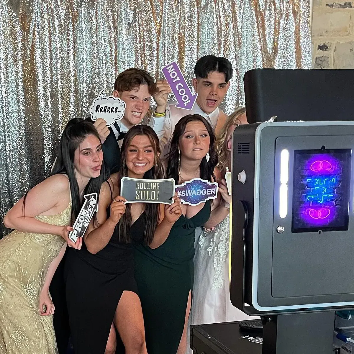 FX Photo Booths event guests