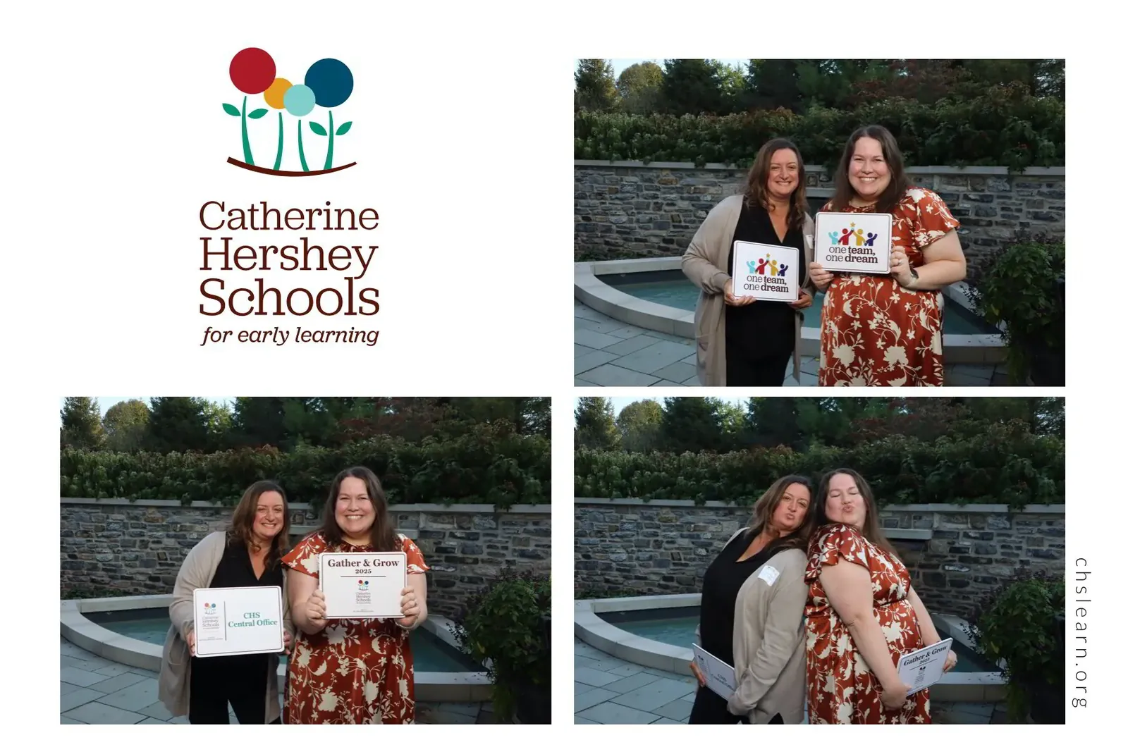 Catherine Hershey School team building photo booth