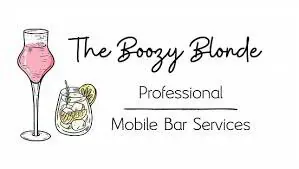 The Boozy Blond Mobile Bartending logo