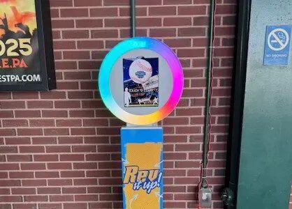York Revolution photo booth