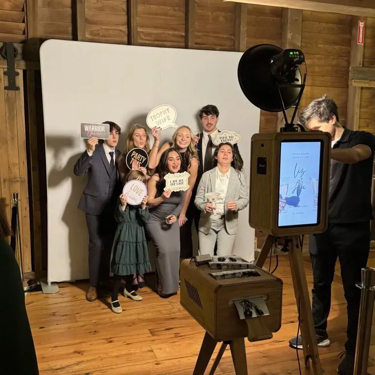 FX Photo Booths setup at a Gettysburg, PA event