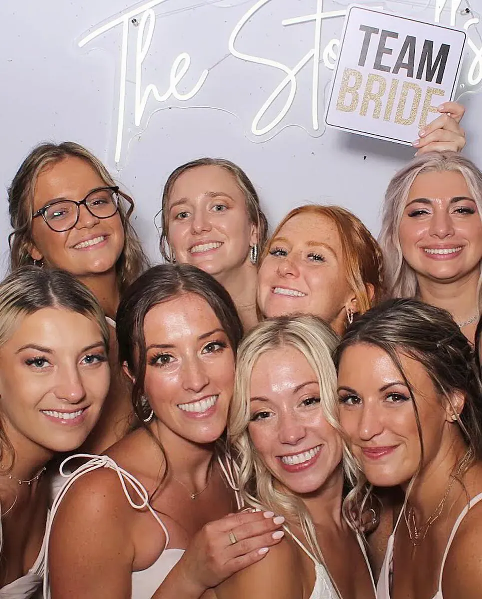 FX Photo Booths team at an event