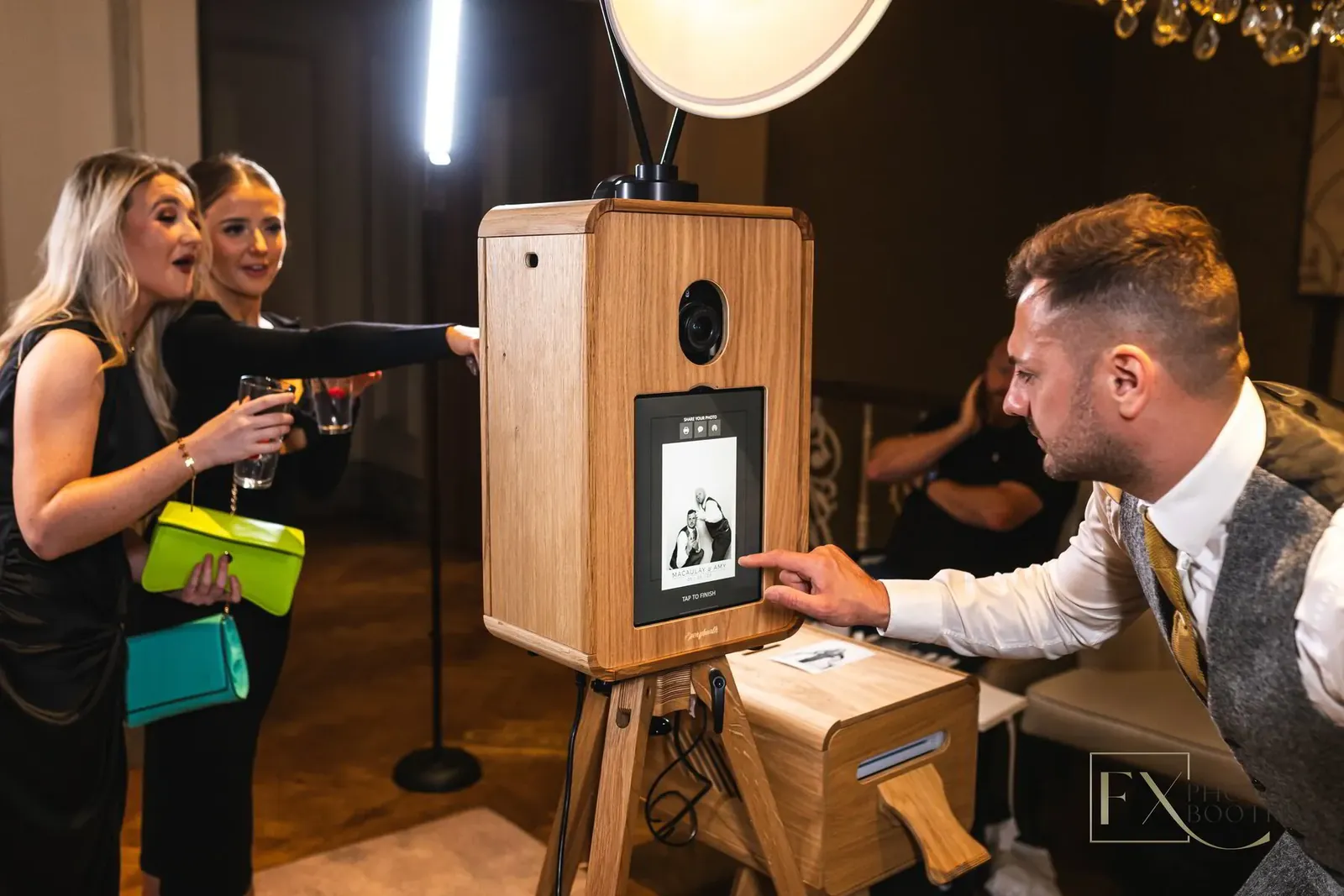Vintage-Style Photo Booth