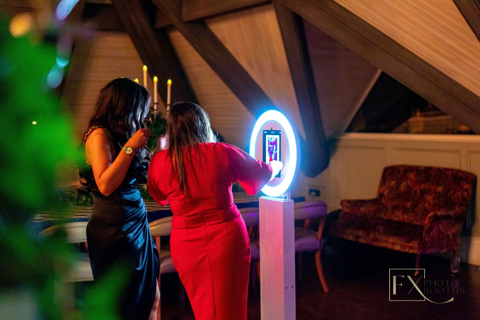 FX Photo Booths setup at a King of Prussia corporate event