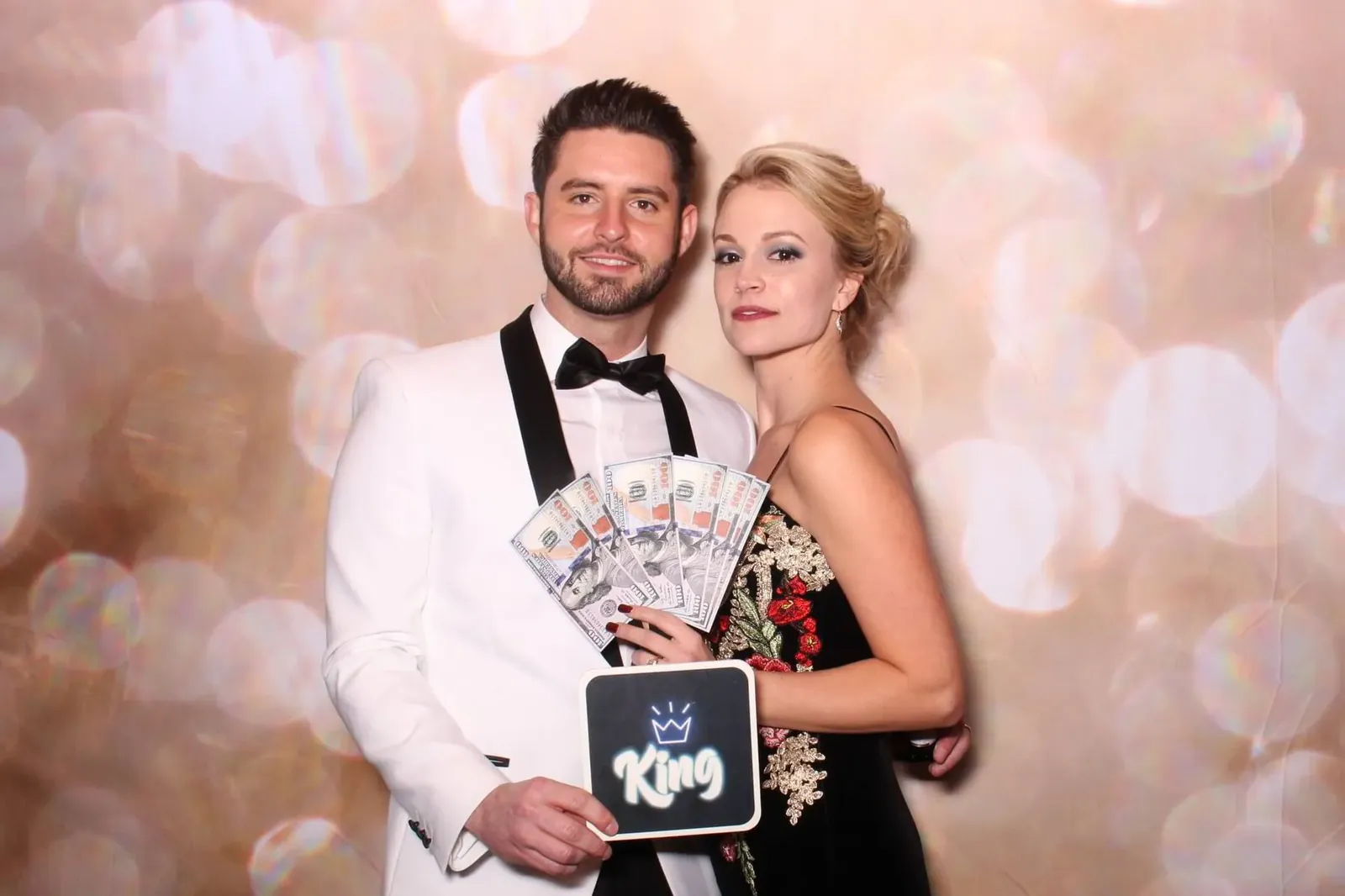 Traditional open-air photo booth at Historic Acres of Hershey