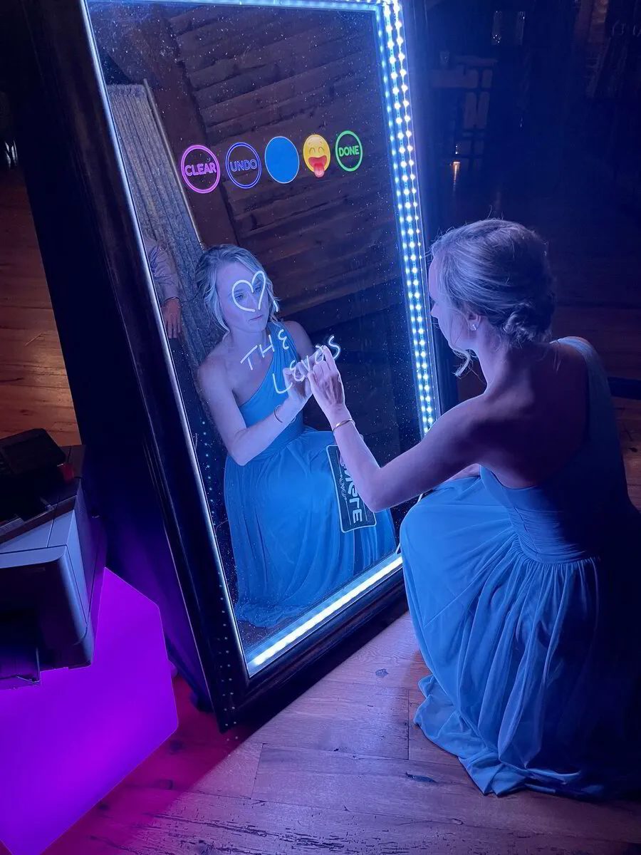 FX Photo Booths Magic Mirror photo booth rental in Pennsylvania