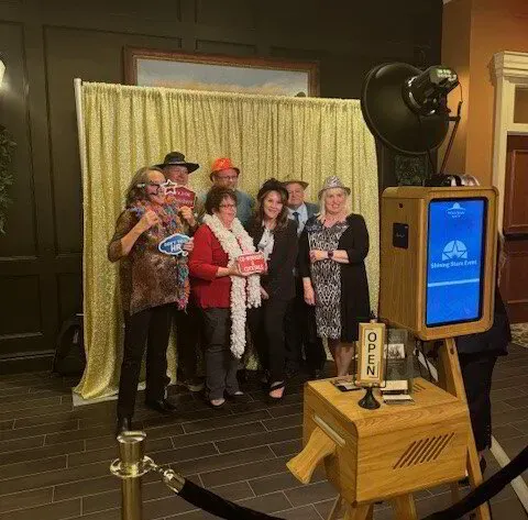 Guests enjoying the FX Photo Booth at the Hershey Lodge