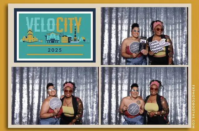 VeloCity 2025 photo booth at Tellus 360