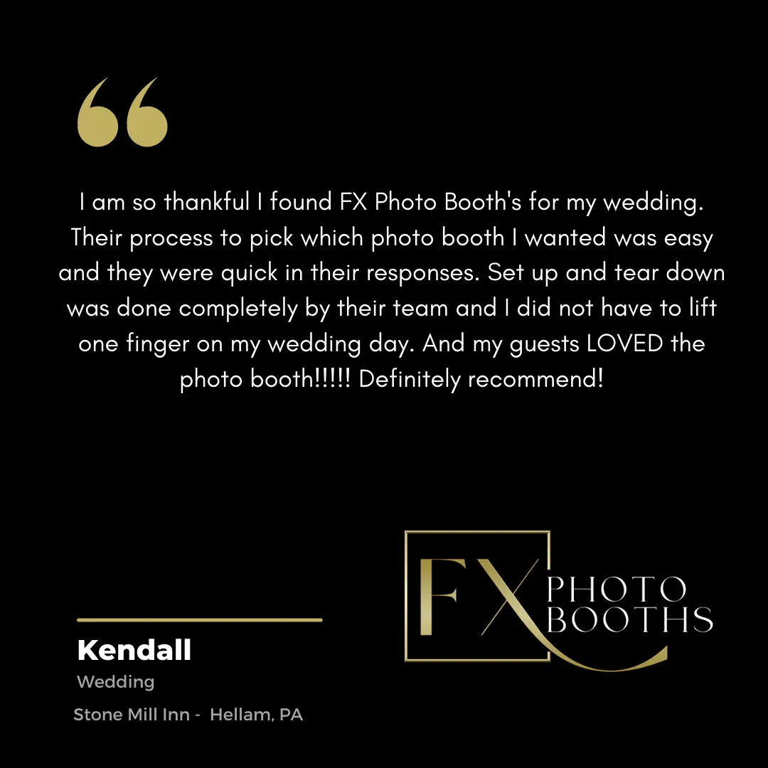 FX Photo Booths event highlight