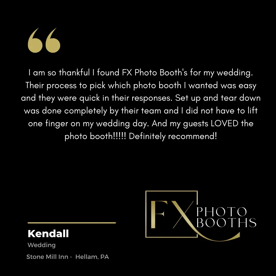 FX Photo Booths event highlight