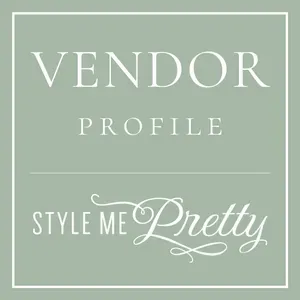 Style Me Pretty featured vendor badge