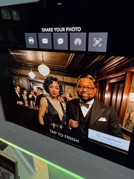 Lancaster Chamber Annual Dinner photo booth