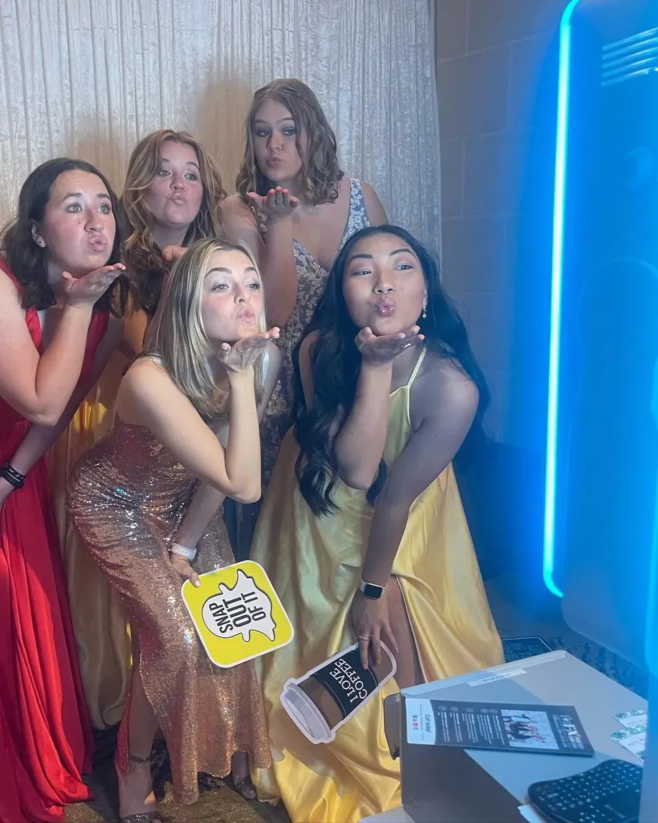 Event photo booth gallery