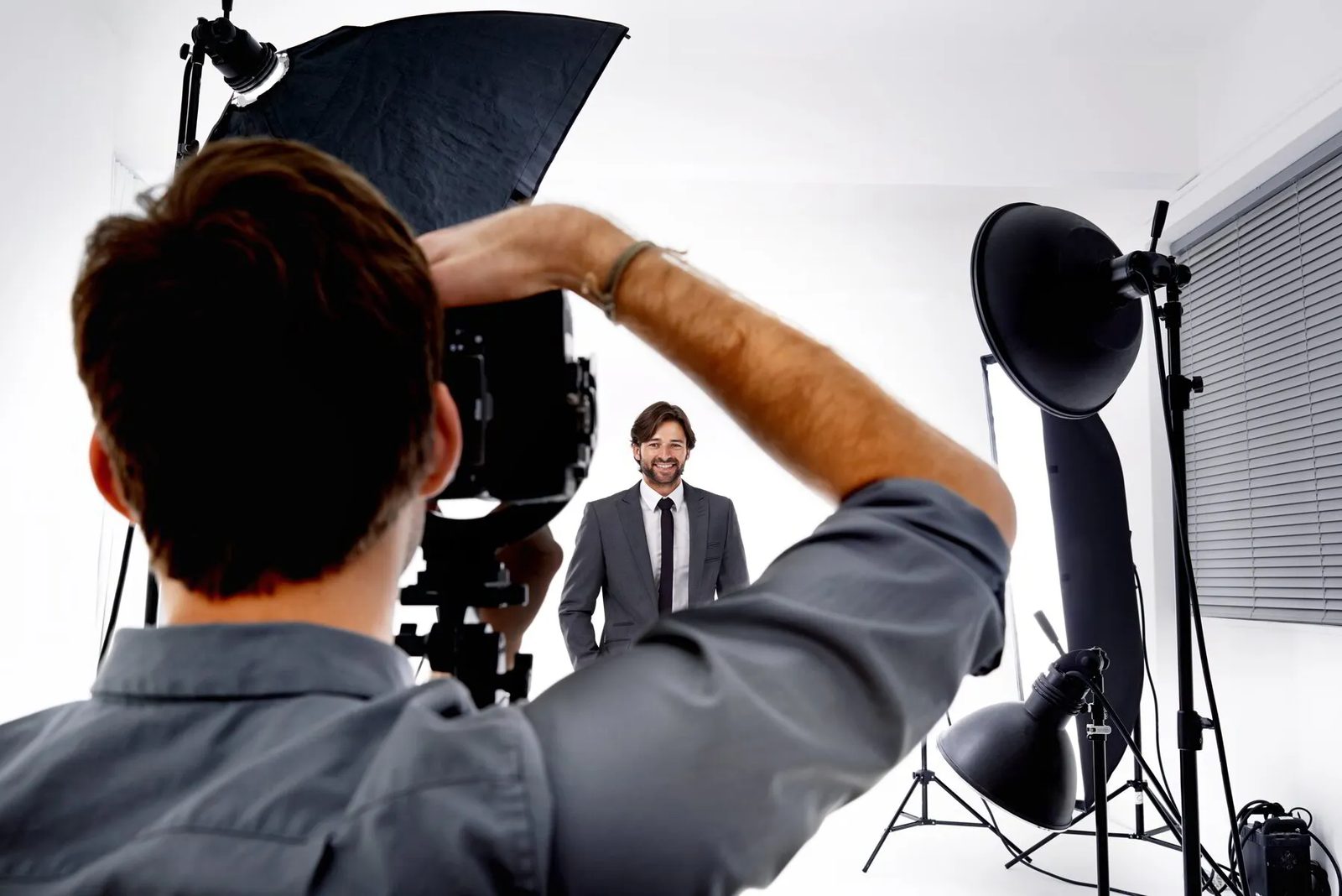 Professional corporate headshot by FX Photo Booths