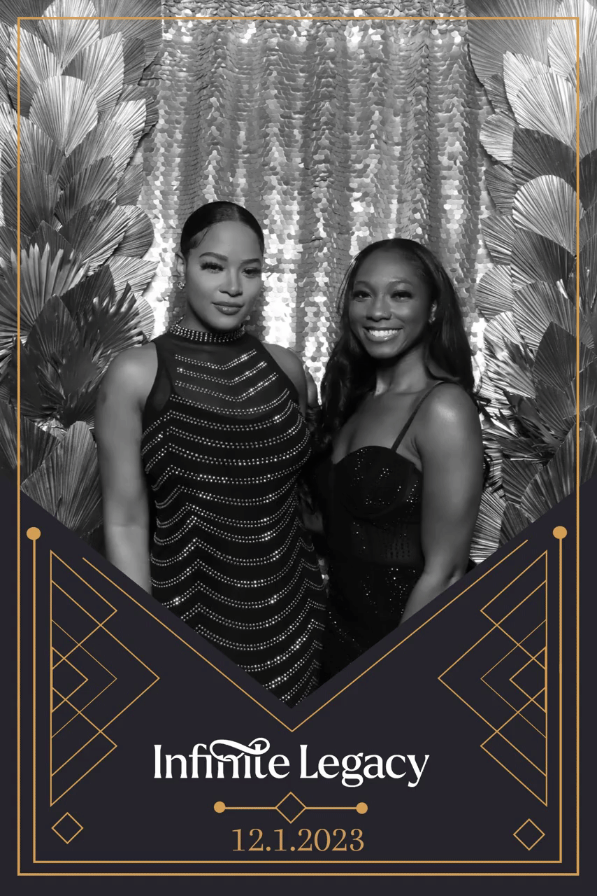 Corporate holiday party photo booth