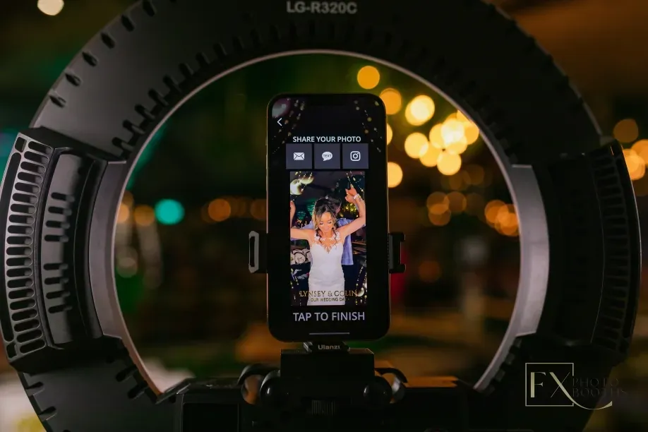 360 booth wedding