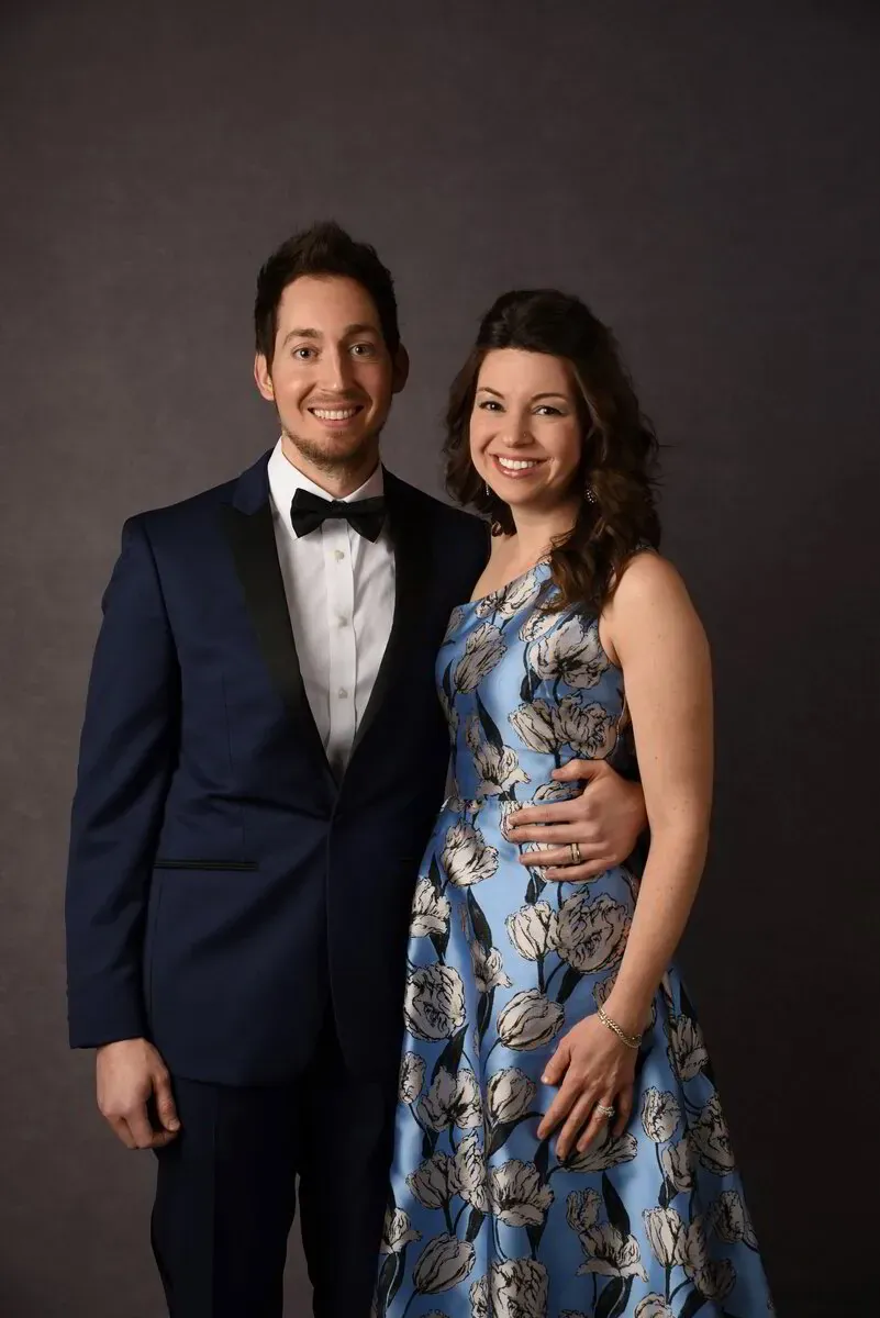 Studio-style portrait captured in the Photo Lounge